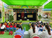 Trường Mẫu giáo Đại Nghĩa tổ chức hội thi “Rung chuông vàng” cấp Trường